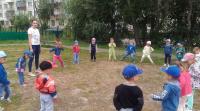 Спортивные развлечения, дворовые игры, танцевальные флешмобы для детей организовали  студенты ИПиП