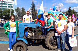 Студенческие объединения  АГГПУ имени В.М. Шукшина приняли учасие в III фестивале досуга