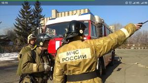 В АГГПУ им. В.М. Шукшина состоялись тренировочные пожарно-тактические учения