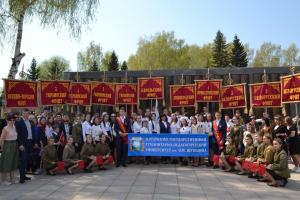 АГГПУ им. В.М. Шукшина на параде в День Победы