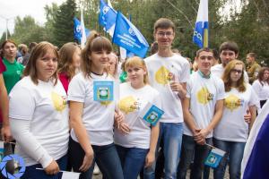 Студенты АГГПУ им. В.М. Шукшина на параде–шествии «Наукоград – 310 шагов в будущее»