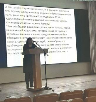 В Университете Шукшина состоялась открытая лекция, посвященная Александру Невскому