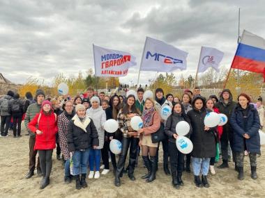 Патриотическая акция с АГГПУ им.В.М.Шукшина