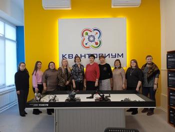 В Кванториуме прошел семинар-совещание руководителей, курирующих работу с одаренными детьми