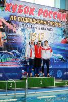 Наши победы на Кубке России по подводному плаванию в ластах