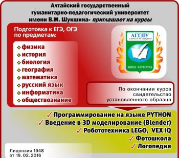 Дополнительное оразование