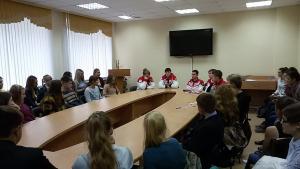 Встреча со спортсменами альтернативной Параолимпиады