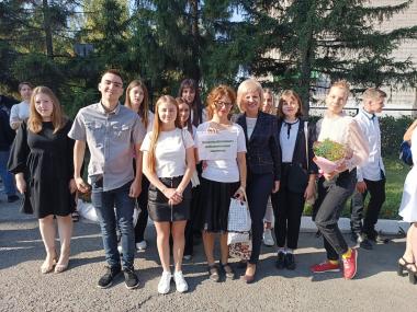 «Капсулу времени» заложили 1 сентября в институте педагогики и психологии!