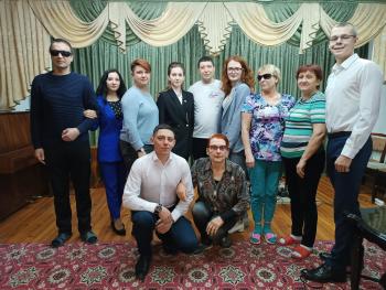"Центр реабилитации слепых Общероссийской общественной организации инвалидов" с трепетом встретил отряд волонтеров Университета Шукшина
