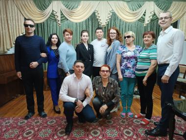 "Центр реабилитации слепых Общероссийской общественной организации инвалидов" с трепетом встретил отряд волонтеров Университета Шукшина