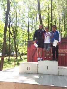 2 места на Чемпионате России  по подводному плаванию