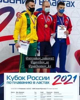 Студент-магистрант Университета Шукшина стал победителем Кубка России по подводному спорту