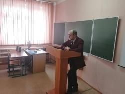 Уроки прошлого стали темой открытой лекции доцента Е. Почеревина