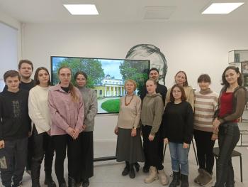 Литературная гостиная «Души высокий строй», посвященная  220-летию со дня рождения Федора Ивановича Тютчева