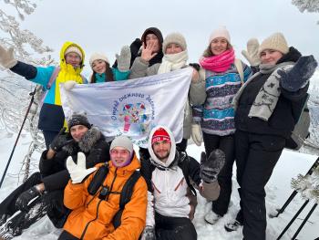 Покоряем снежные вершины!