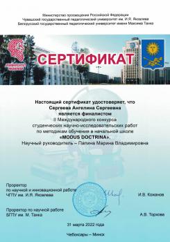 Студенты института педагогики и психологии – финалисты Международного конкурса