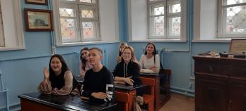 Экскурсия в прошлое для студентов университета