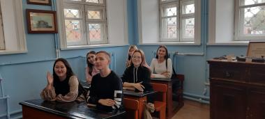 Экскурсия в прошлое для студентов университета