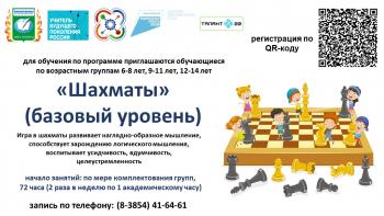 Бийский филиал им. В.М. Шукшина АлтГПУ приглашает для обучения  игре в шахматы детей по возрастным группам 6-8 лет, 9-11 лет, 12-14 лет